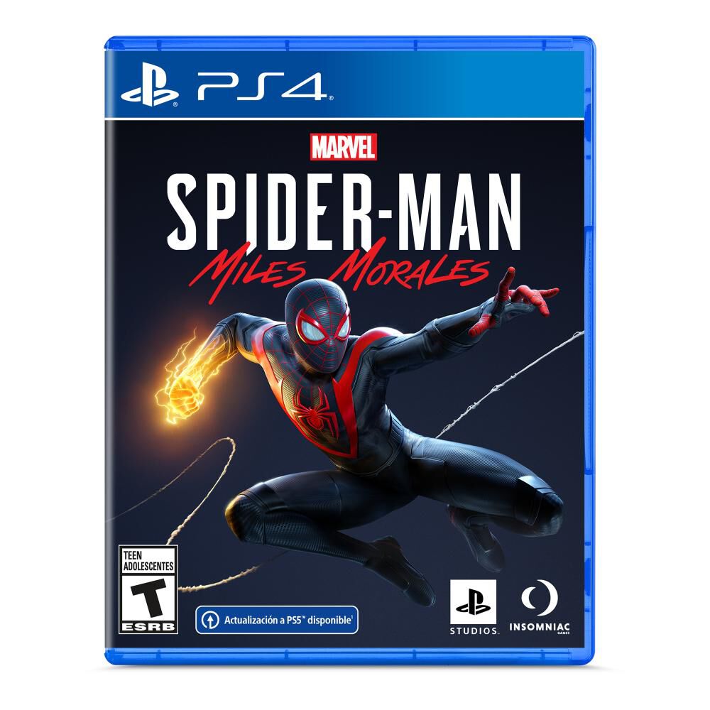 Juego PS4 Sony Marvel Spiderman Miles Morales