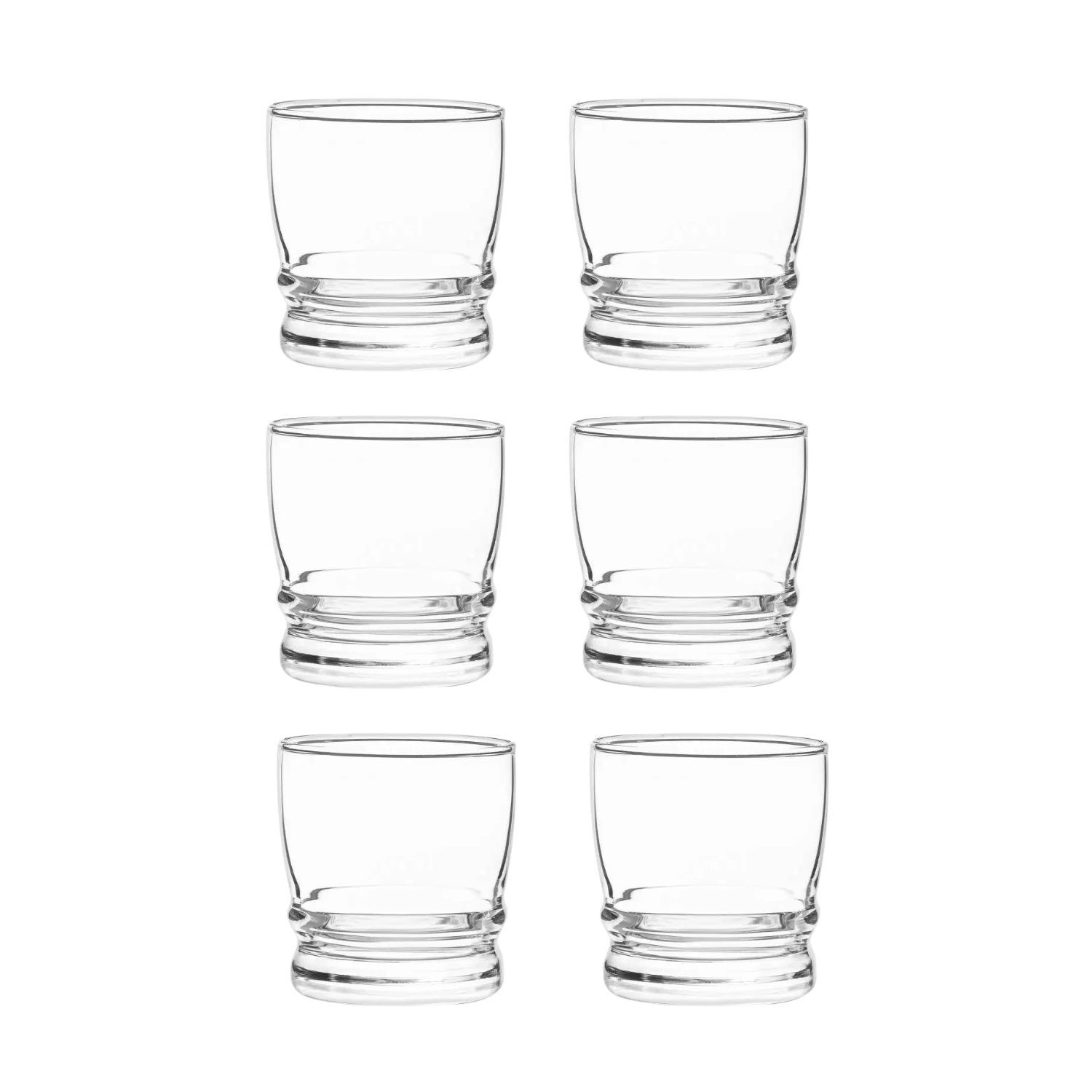 Set 6 Vasos Madeira Rocks 304ml Menaje Cocina Cristar image number 3.0