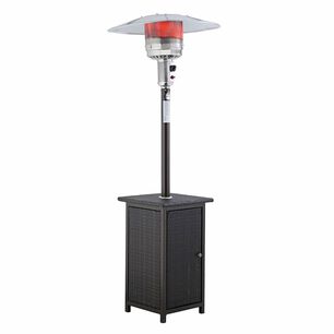 Estufa A Gas Exterior Terraza Setax Rattan