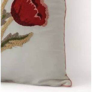 Funda Bordada Para Cojin 45x45cm Cierre Oculto Algodon