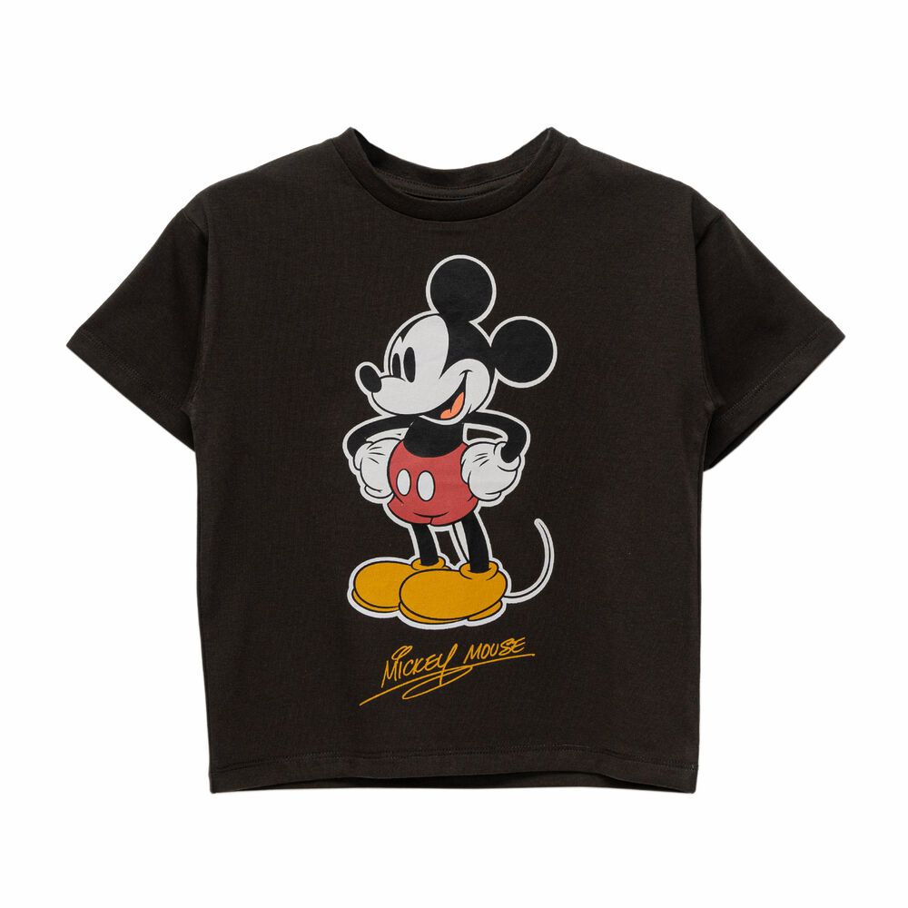 Polera Ni&ntilde;o Bubblegummers Mickey Gris image number 0.0