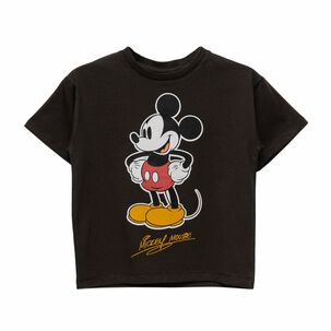 Polera Ni&ntilde;o Bubblegummers Mickey Gris