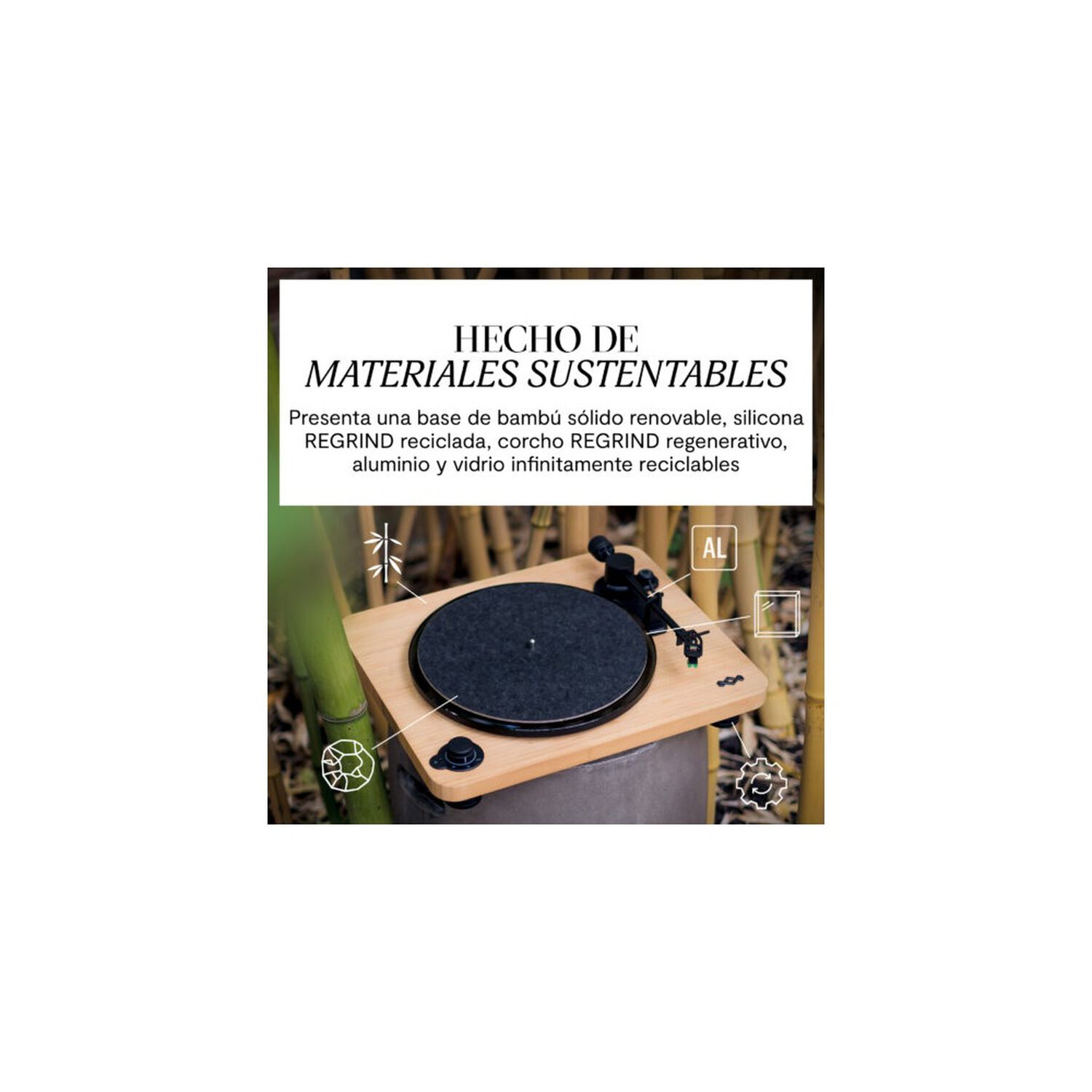 Tornamesa Bluetooth Stir It Up Wireless Lux House Of Marley image number 5.0