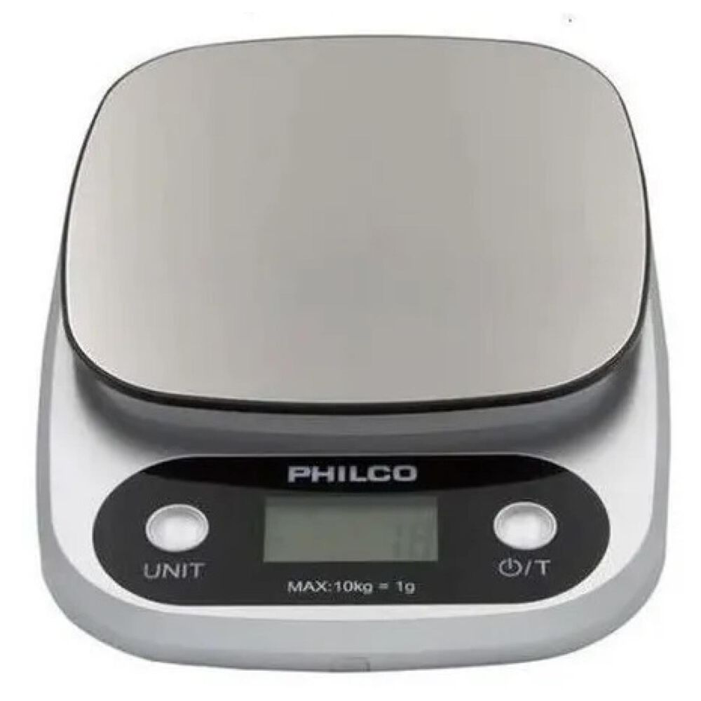 Pesa Balanza Digital De Cocina 10kg Metalico Ks491 image number 0.0