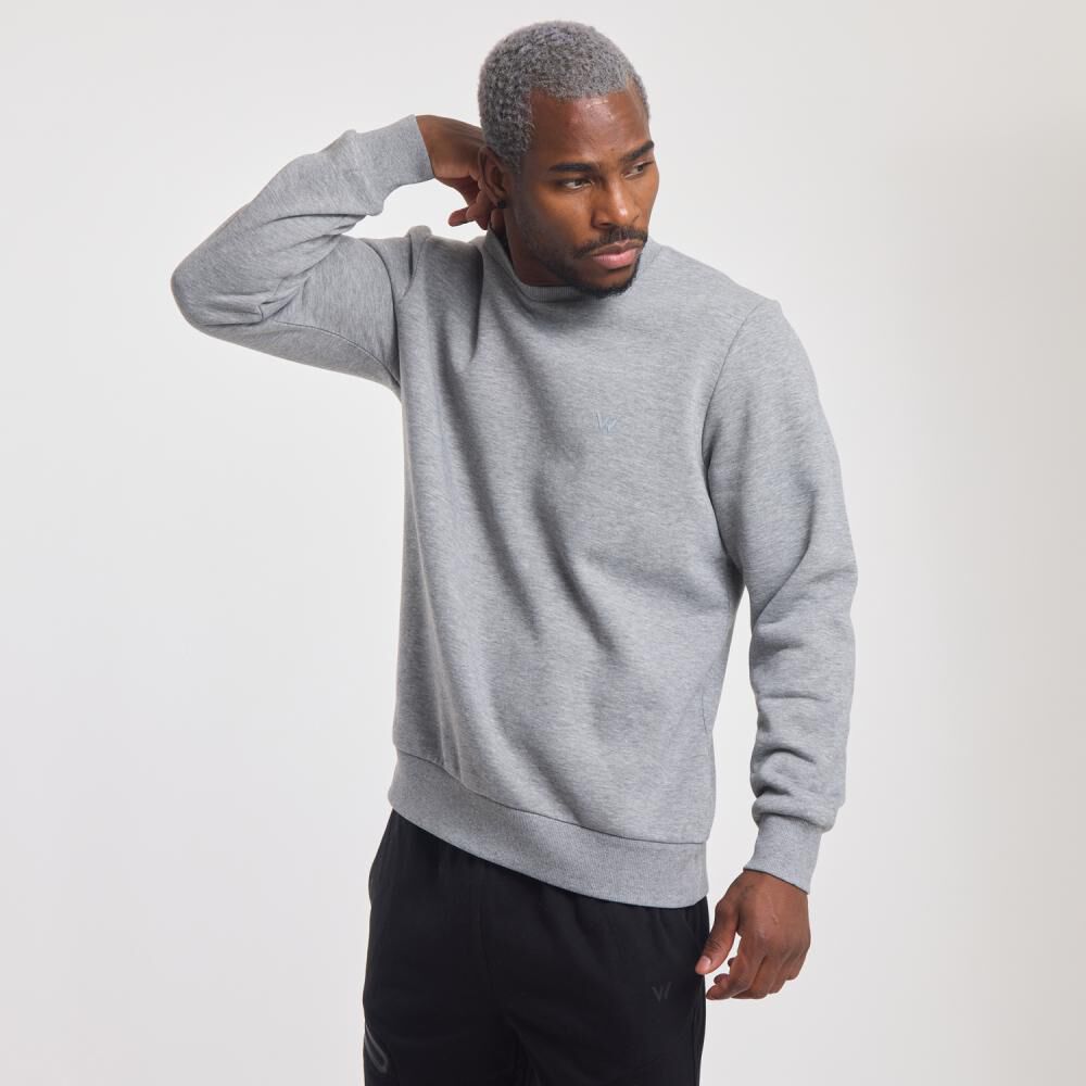 Polerón Deportivo Estampado Slim Cuello Redondo Hombre Wetland image number 2.0