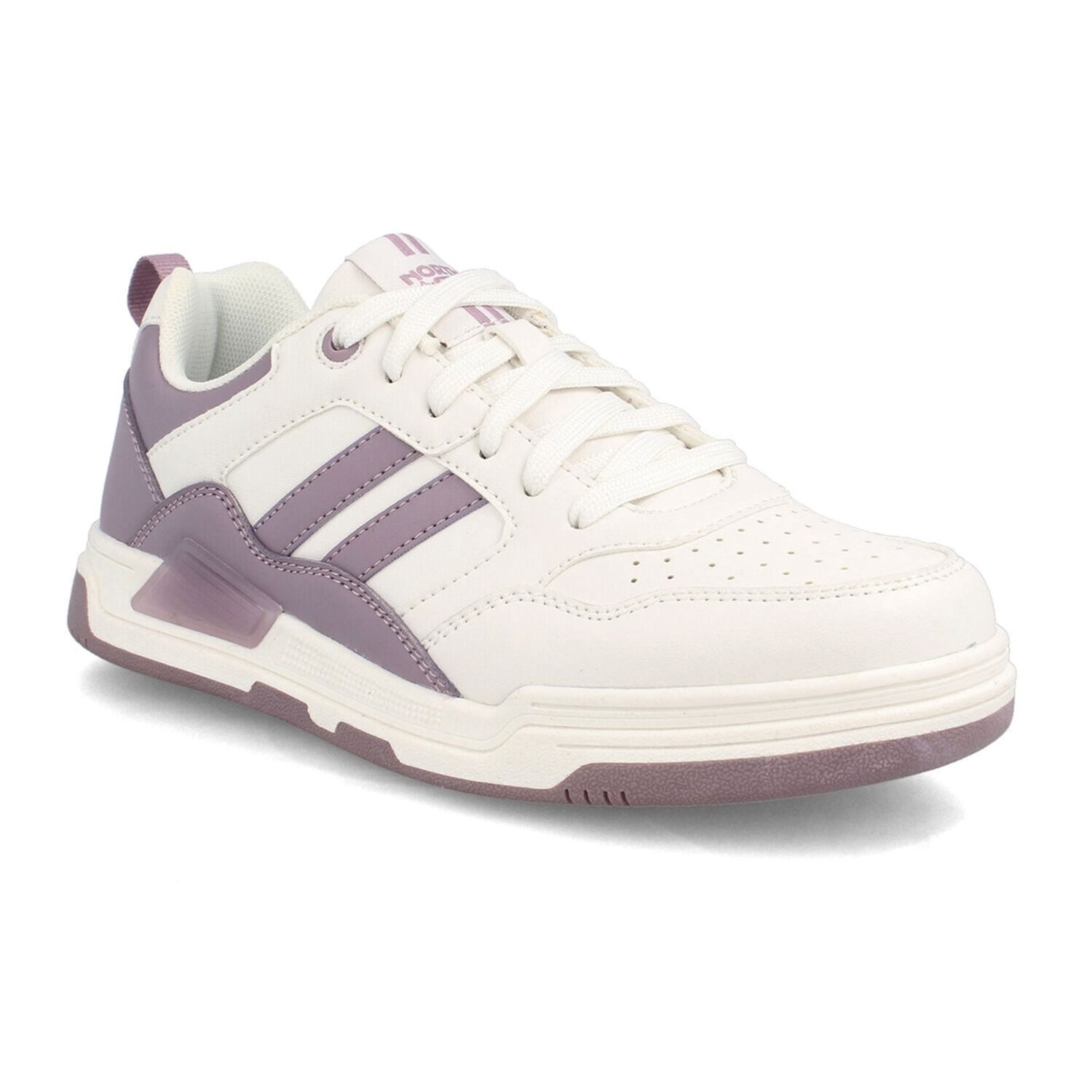 Zapatilla Mujer North Star Court 86 Blanco/morado image number 1.0