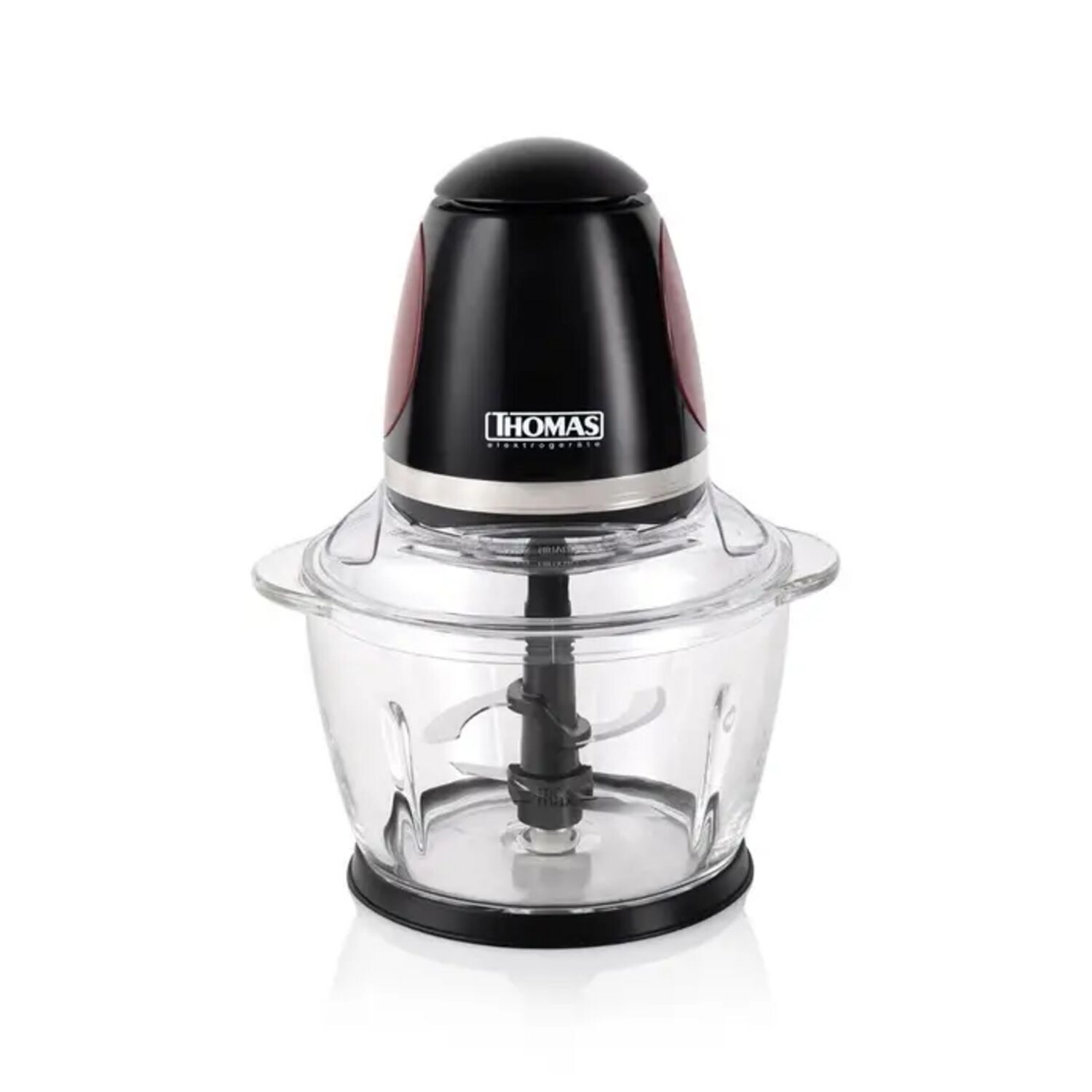 Picadora Thomas Th-9005v 200w Vidrio 1l One Touch Inox image number 7.0