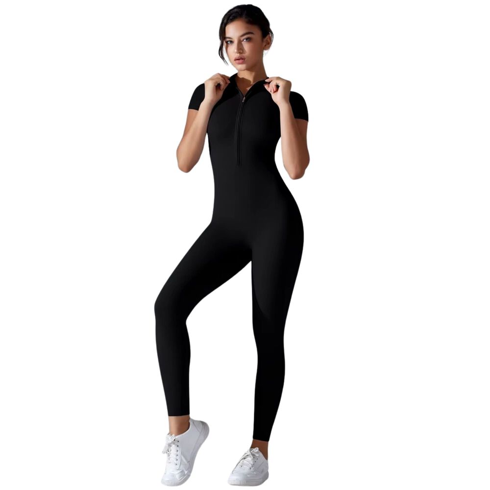 Enterito Manga Corta Con Cierre image number 0.0