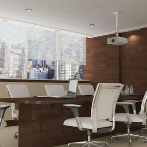 Soporte Para Proyector Techo O Pared - Brazo 90.5cm Blanco Brasforma