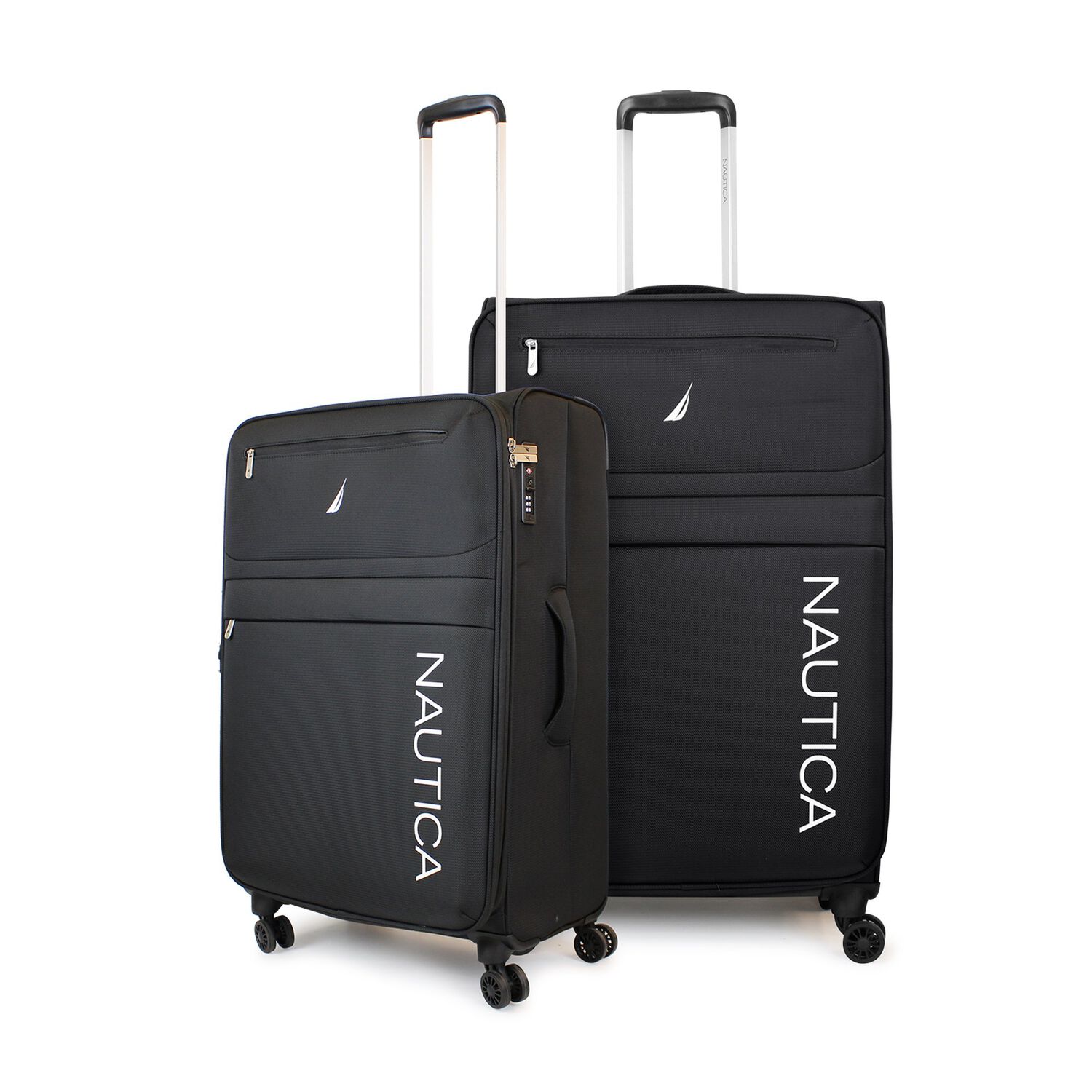 Pack 2 Maletas Blandas M+l Nautica Munich 20kg Y 23kg Negra image number 0.0