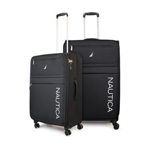 Pack 2 Maletas De Tela M+l Nautica Munich 20k Y 23k Negra