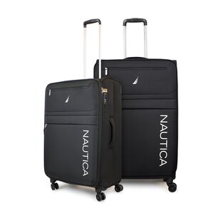 Pack 2 Maletas Blandas M+l Nautica Munich 20kg Y 23kg Negra