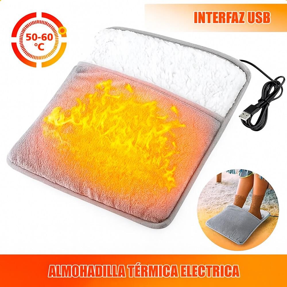 Calienta Pies Usb Portátil Eléctrico Recargable image number 6.0