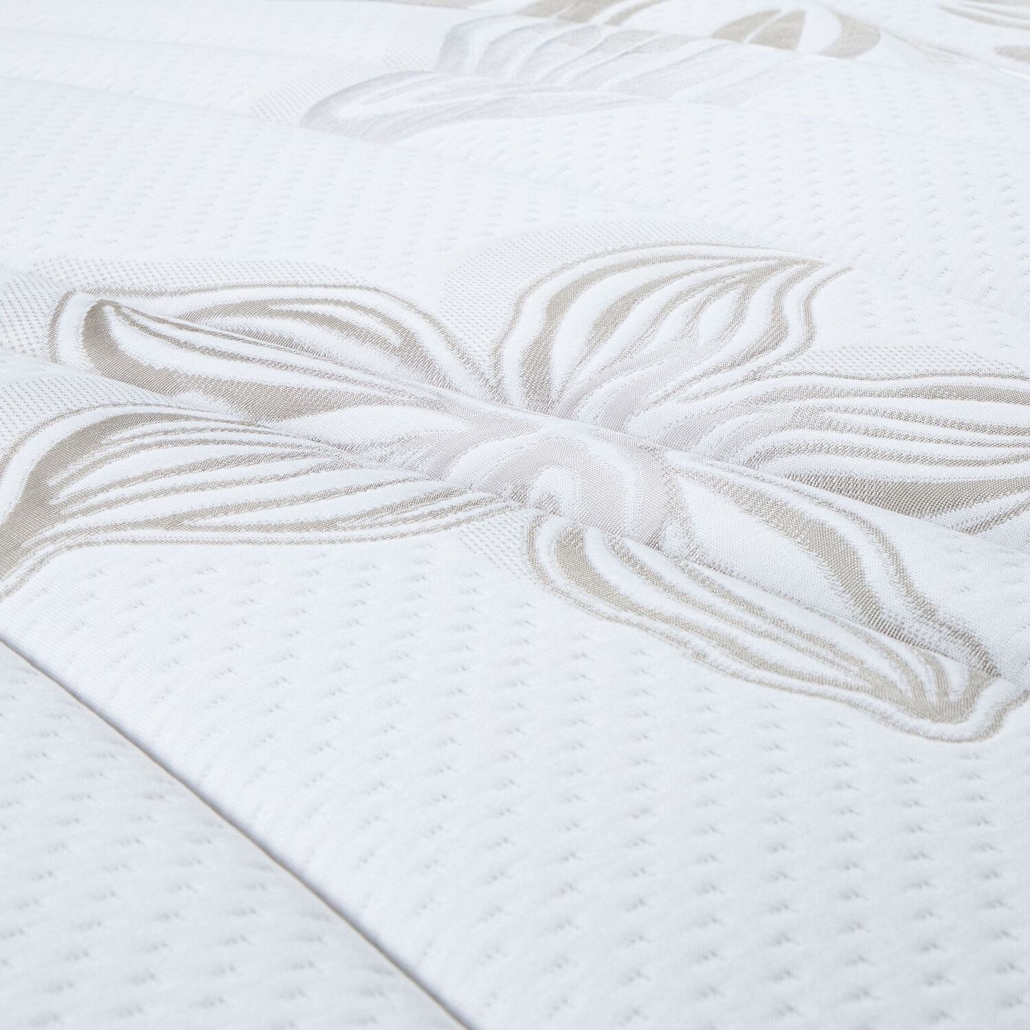 Cama Europea Rosen Art 4 / 2 Plazas / Base Dividida + Set De Maderas image number 3.0