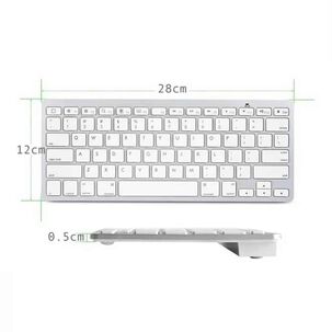 Teclado Inalambrico Bluetooth Para Tablets - Tv - Smartphone