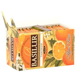 Te Negro Basilur Tangerine Caja 25 Bolsas