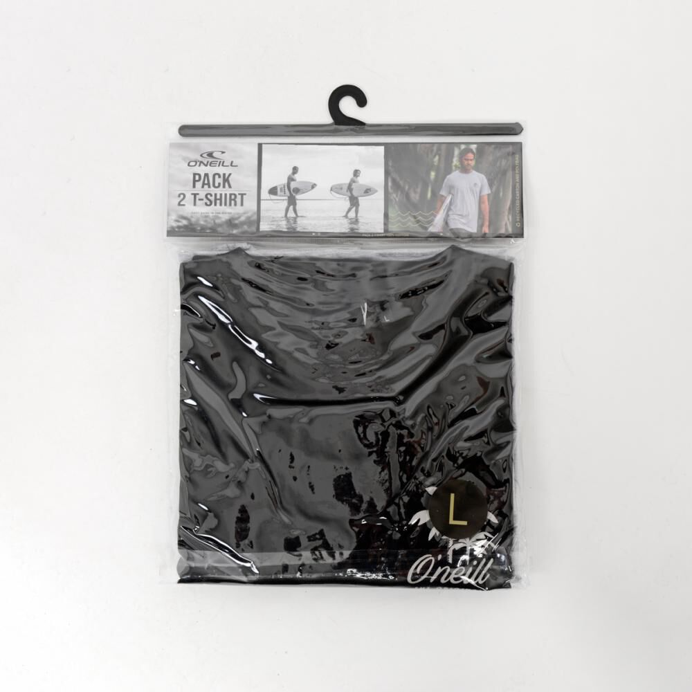 Pack Polera Manga Corta Cuello Redondo Hombre O'neill image number 4.0