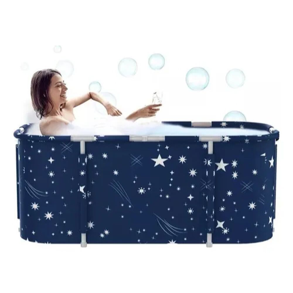Bañera Plegable Adultos Niños 120x55cm Spa Portatil image number 2.0