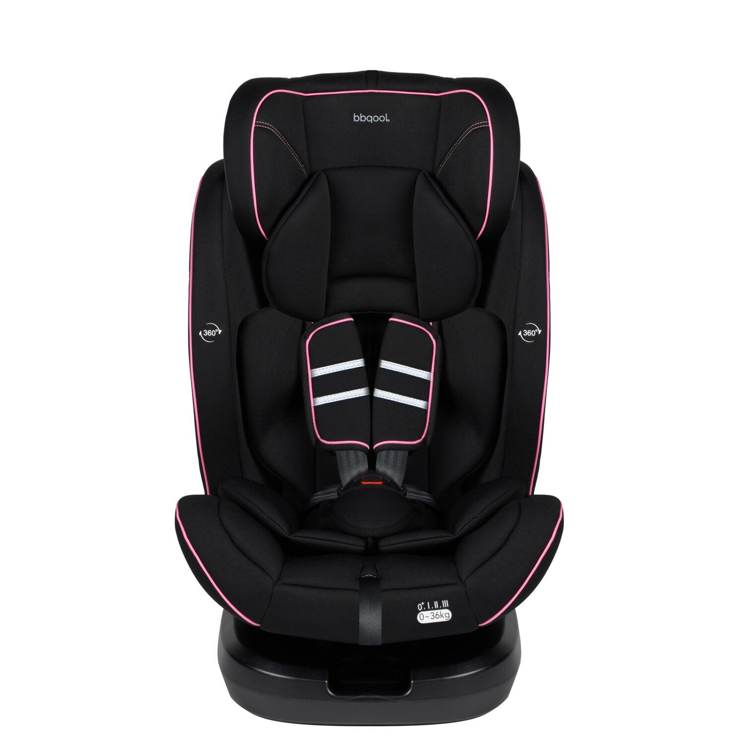 Silla De Auto Convertible Apolo 360&deg; Rosado image number 2.0