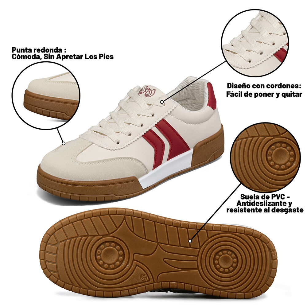 Zapatilla Urbana Deportiva Soft Mujer Weide Tfa310 image number 5.0