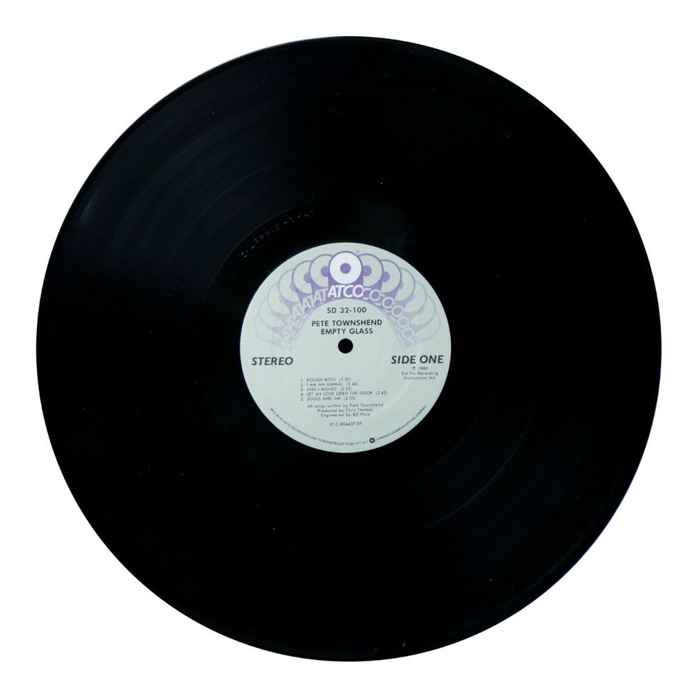 Pete Townshend - Empty Glass | Vinilo Usado image number 3.0
