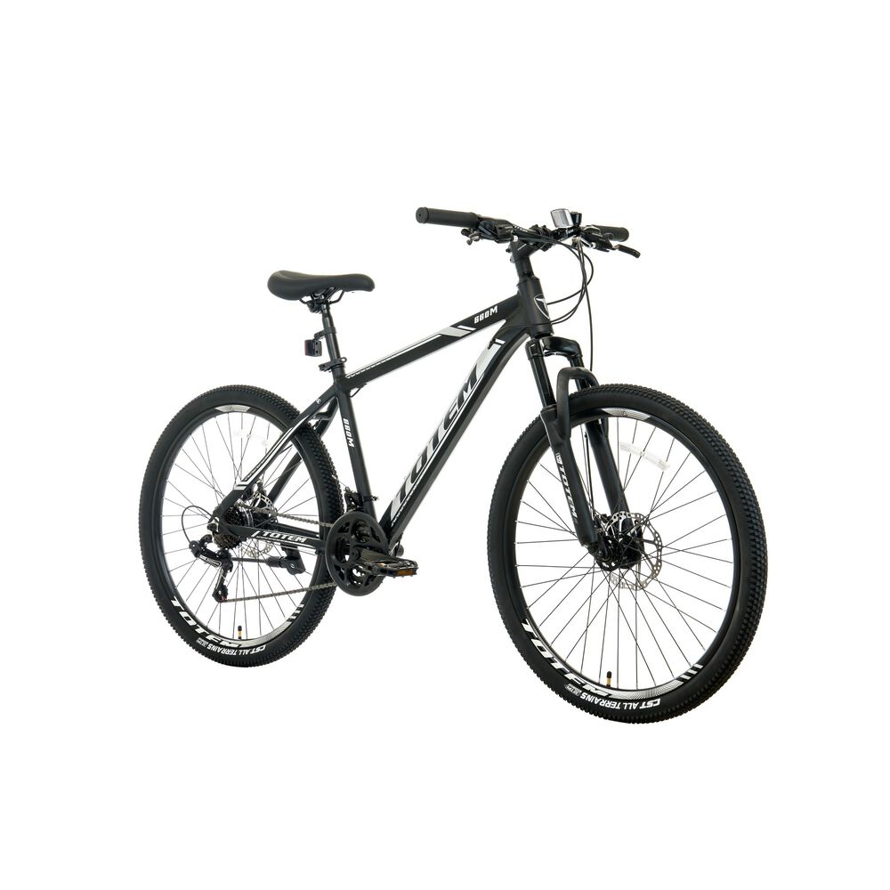 Bicicleta Totem Mtb Aro 26 Modelo Y660m Negro Gris image number 1.0