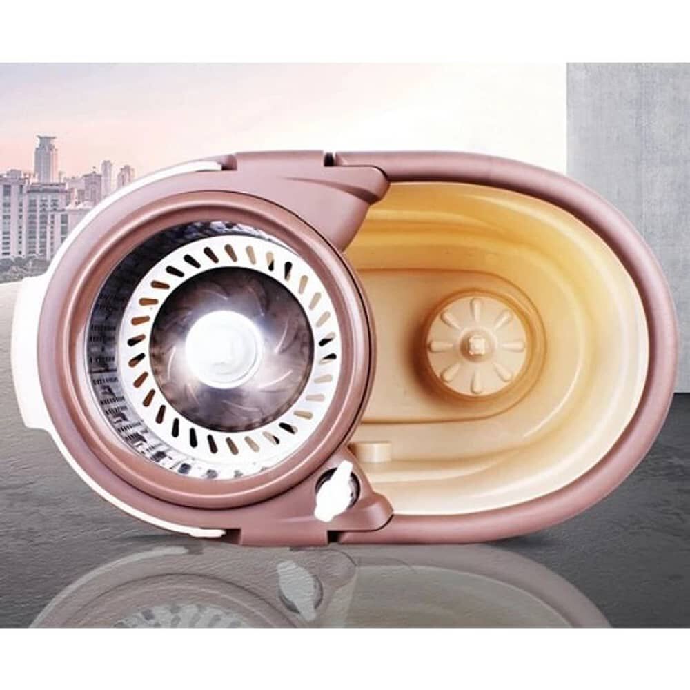 Mopa Trapeador Giratoria 360 Cetrifugadora Acero Removible image number 6.0