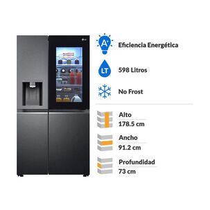 Refrigerador Side By Side LG LS66SXTC / No Frost / 598 Litros / A+