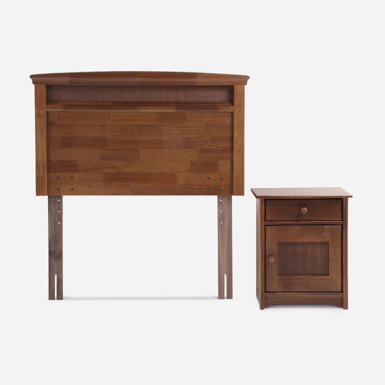 Cama Europea Rosen Ergo T / 1.5 Plazas / Base Normal + Set De Maderas Veneto image number 6.0