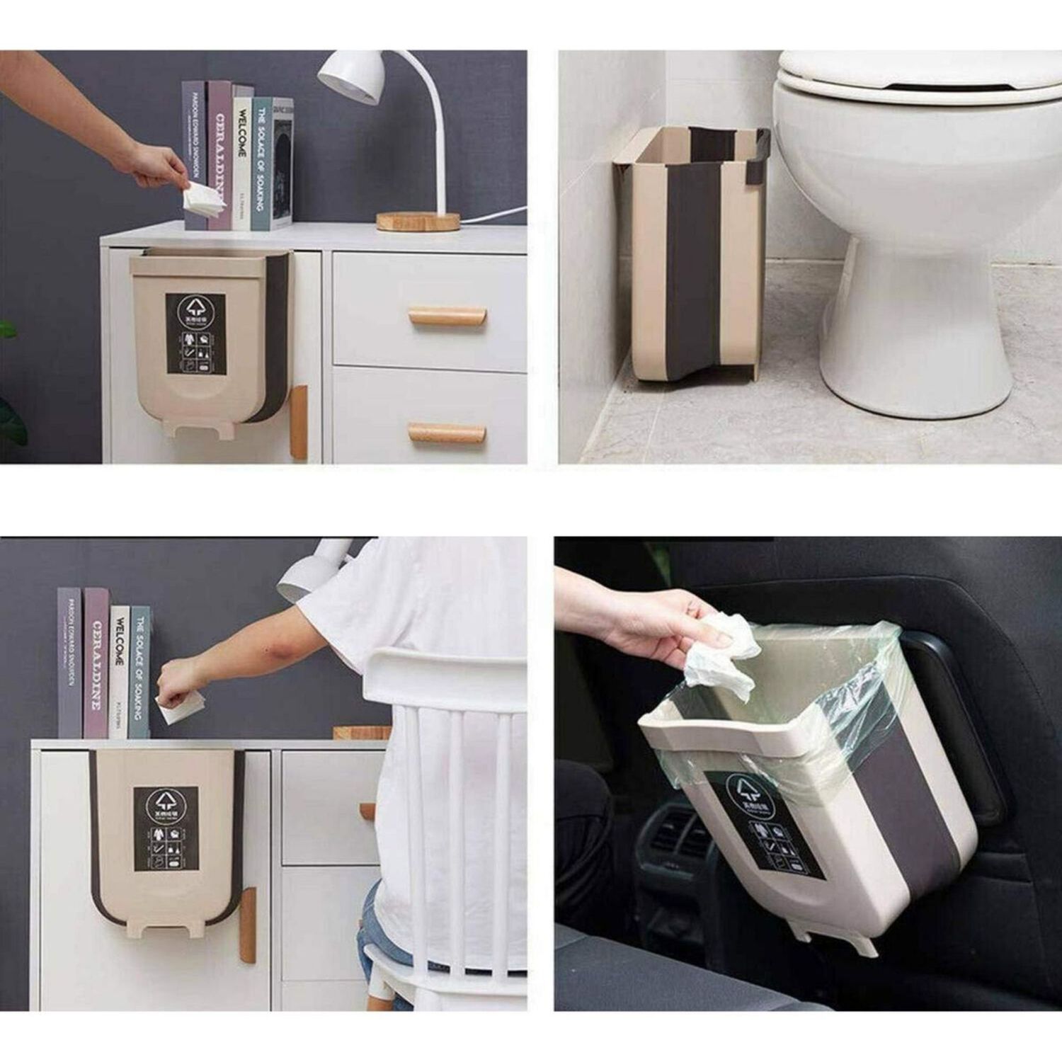 Basurero Ajustable Cocina Plegable image number 3.0