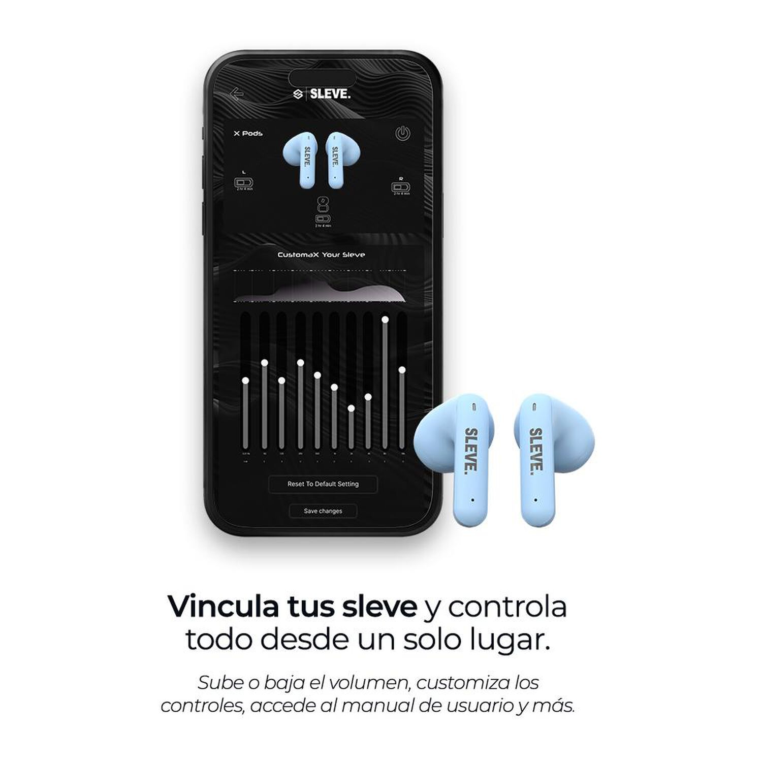 Aud&iacute;fonos Bluetooth Sleve Purex image number 2.0