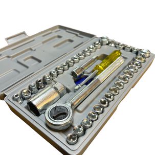 Kit De Herramientas 40 Piezas Completo Full Accesorios