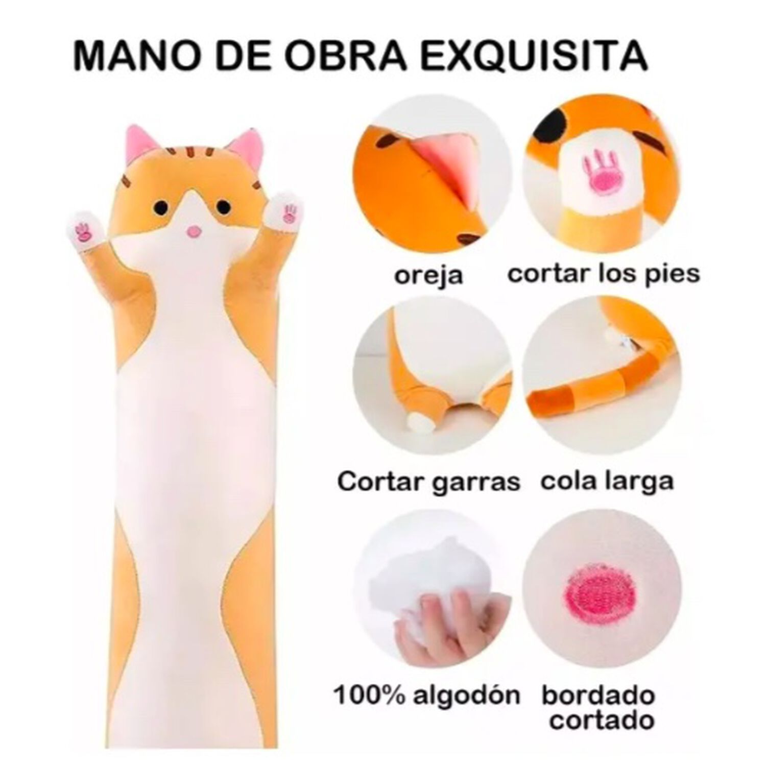 Almohada Larga De Peluche image number 1.0