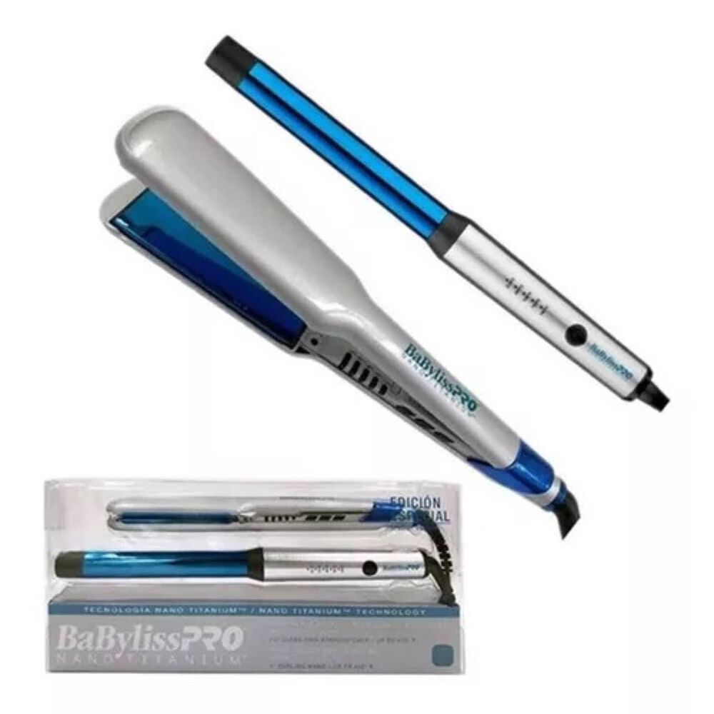 Kit Plancha 38mm Y Ondulador 25mm 2un Babylisspro image number 2.0