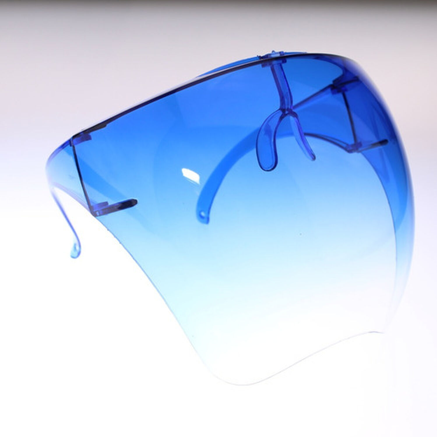 Escudo Rostro Completo Policarbonato Azul Fullface image number 2.0