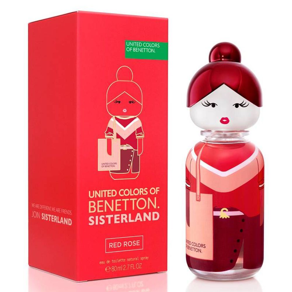 Benetton Sisterland Red Rose 80ml Edt image number 0.0