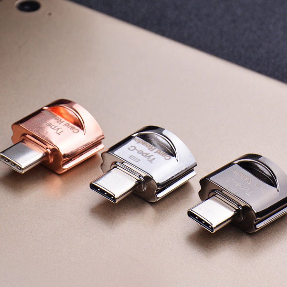 Adaptador Tipo C A Lector Tarjeta De Memoria Micro Sd Para Celulares Compatible Android image number 6.0