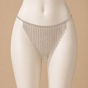 Cadena Cadera Sexy Decorativa De Flecos Con Brillantes
