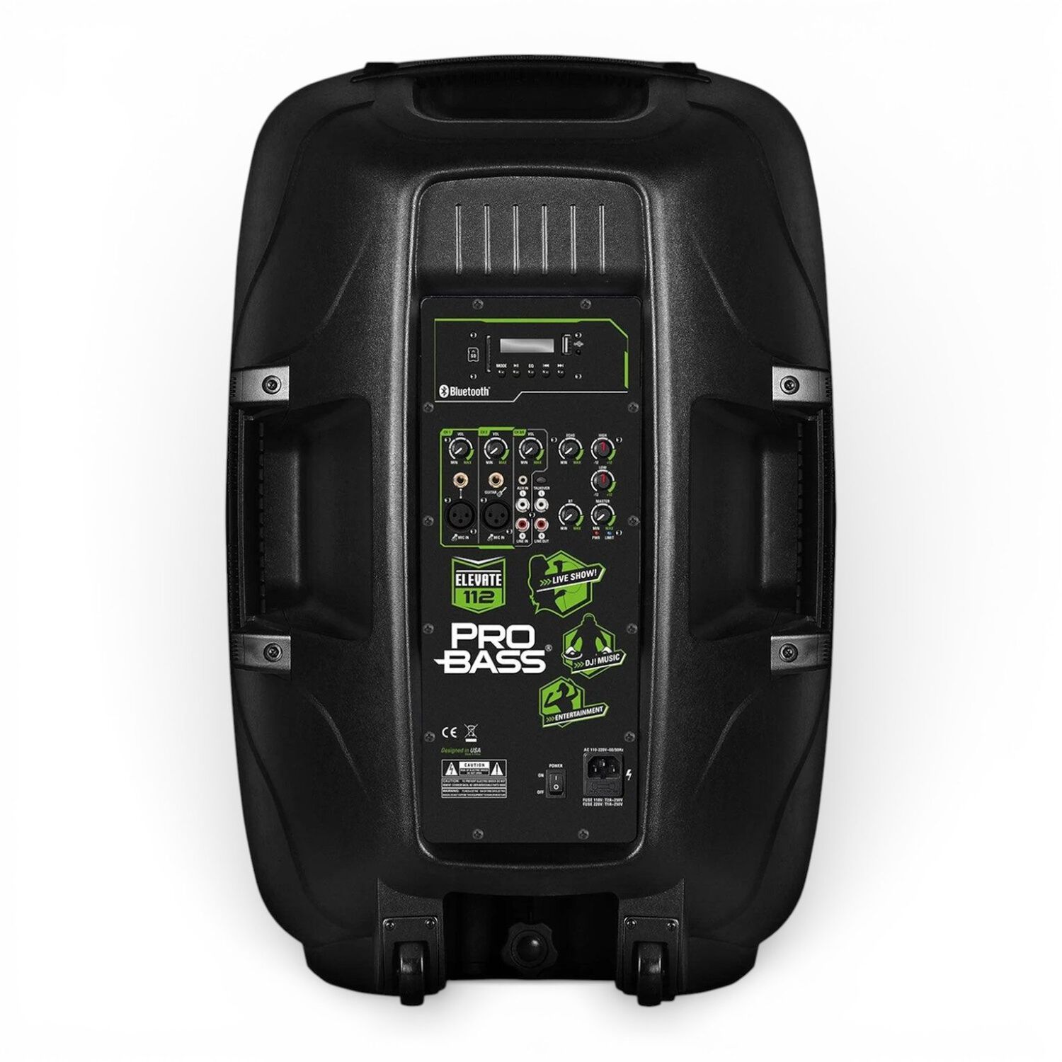 Parlante Activo Probass 12" 100w Rms Con Bluetooth Tws+atril image number 3.0