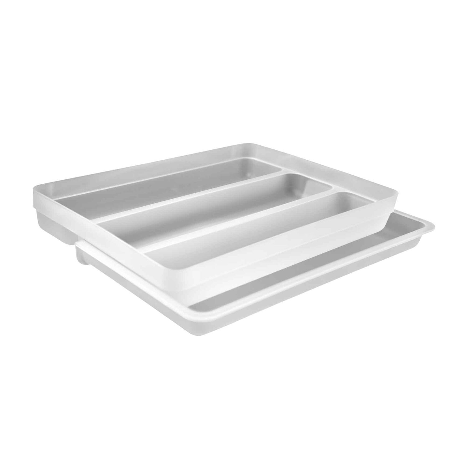 Organizador De Utensilios Extensibles Logic Blanco image number 0.0