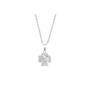 Collar Lp3851-1/1 Lotus Silver Mujer Mystic