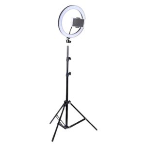 Aro De Luz Led 26 Cm Anillo De Luz Con Tripode Ajustable
