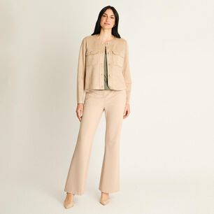 Chaqueta Cuello Redondo Mujer Lorenzo Di Pontti
