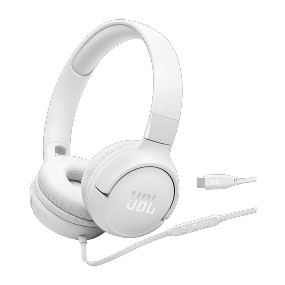 Audífonos Jbl Tune 520c Wired Usb-c Blanco image number 2.0