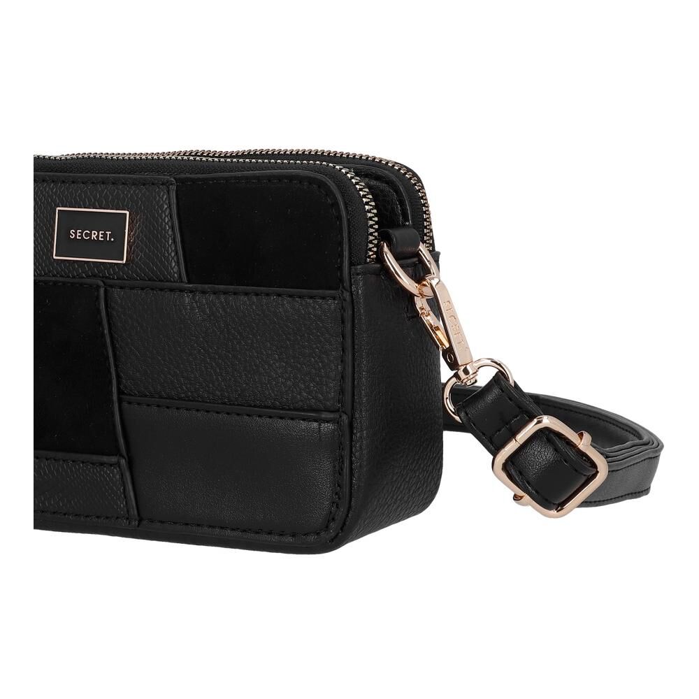 Bandolera Secret Cracovia St6 S Negro image number 4.0
