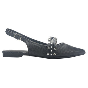 Ballerina Mujer Chalada Maris-8 Negro Casual