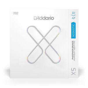 Set 12 Cuerdas Guitarra Ac&uacute;stica 10-47 Xsapb1047-12 Daddario