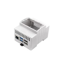 Caja Para Raspberry Pi 5 Con Riel Din