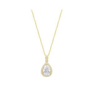 Collar Lp3789-1/4 Lotus Silver Mujer Leros