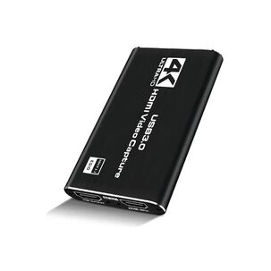 Capturadora Hdmi 4k Ultra Video Audio Mic In Streaming 3.0